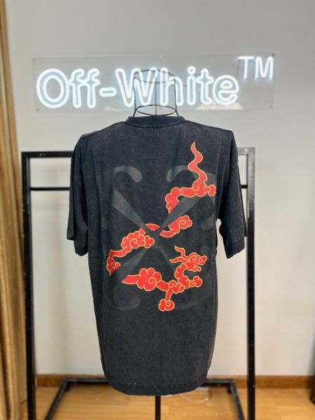 Áo Off White Cloud Dragon Arrow ss24 T-shirt