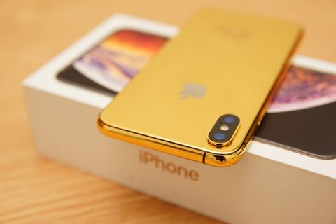 Royal Gift trình làng phiên bản điện thoại iPhone X mạ vàng 24K