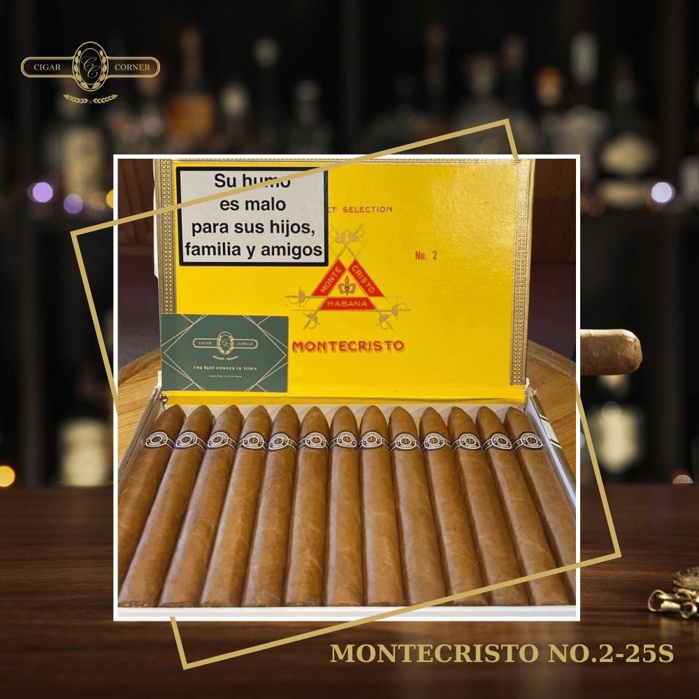 MONTECRISTO NO.2 - SỰ NGỌT NGÀO TRỌN VẸN ĐẾN GIÂY CUỐI CÙNG – Cigar Corner