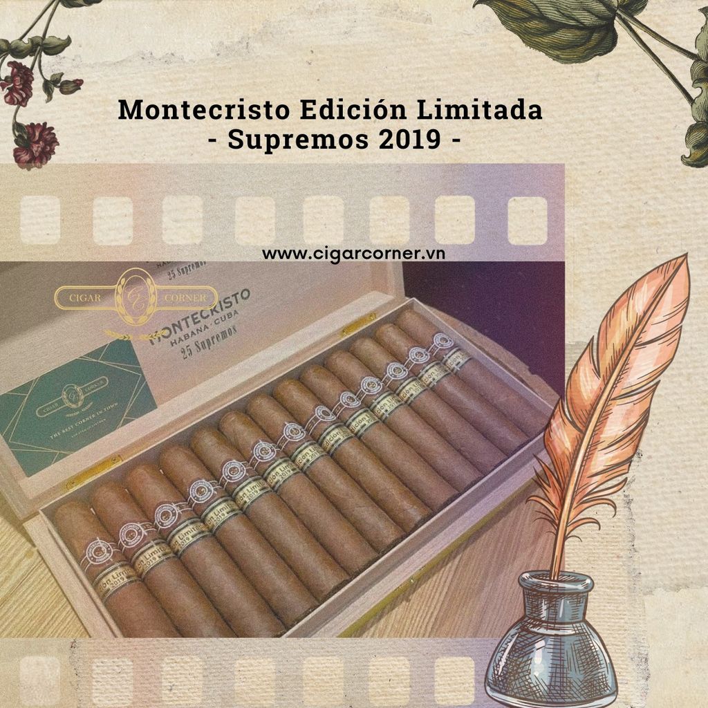 "Đỉnh cao" của hương vị: Montecristo Edición Limitada - Supremos 2019 ...