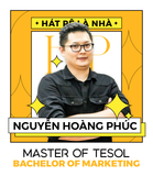 Mr. Nguyễn Hoàng Phúc - IELTS Writing Trainer - Master in TESOL