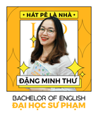 Ms. Đặng Minh Thư - IELTS Trainer - BA in English