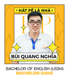 Mr. Bùi Quang Nghĩa - IELTS Trainer - BA in English