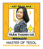 Ms. Trần Thanh Hà - IELTS Trainer - Master of TESOL