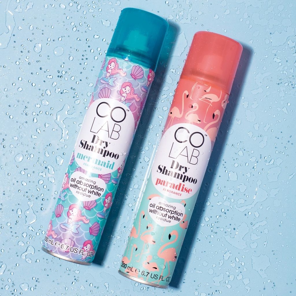 DẦU GỘI KHÔ THUẦN CHAY COLAB - TÓC ĐẸP BỒNG BỀNH TRONG 5S