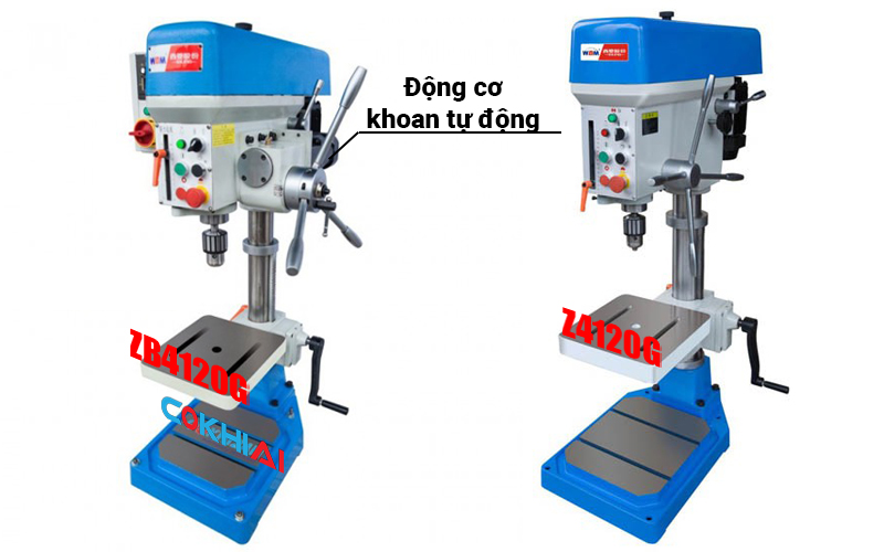 Máy khoan bàn WDDM ZB4120G và ZB4120