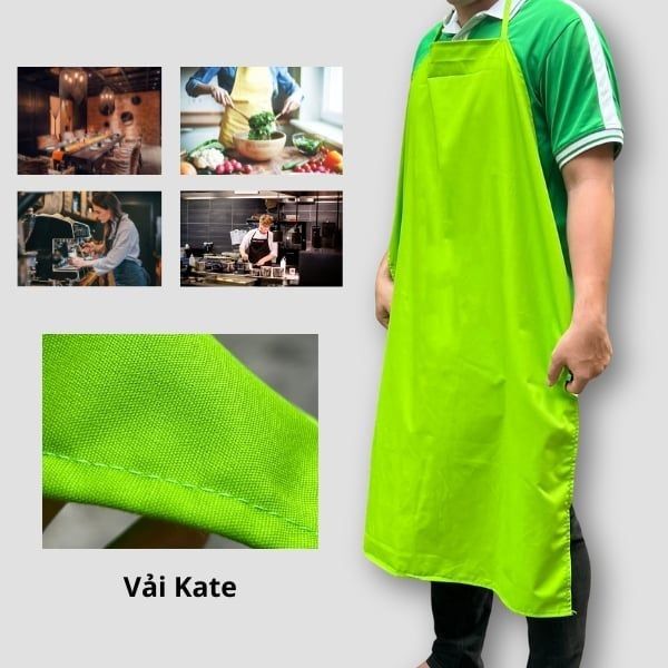 Tablier cho đầu bếp cần đảm bảo độ thoải mái mà vẫn giúp che chắn tốt