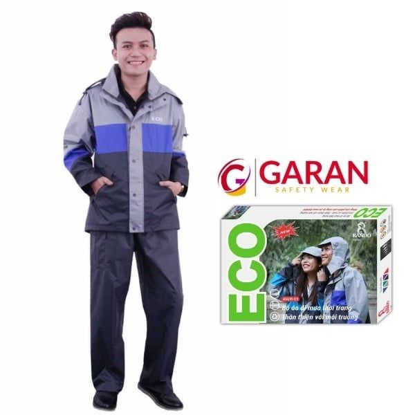 Áo mưa có cấu tạo nhiều lớp giúp chống thấm nước hiệu quả khi đi mưa