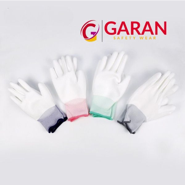 Găng tay Nylon phủ PU lòng bàn tay