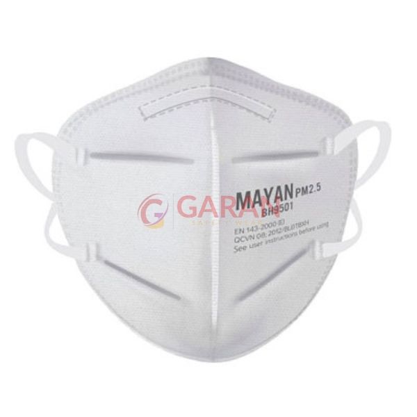 khẩu trang than hoạt tính Mayan PM2.5 BH9501