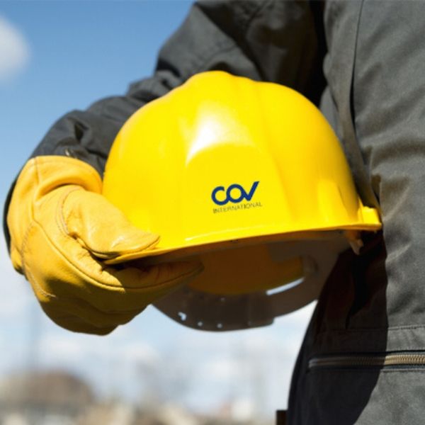 ứng dụng của nón bảo hộ COV