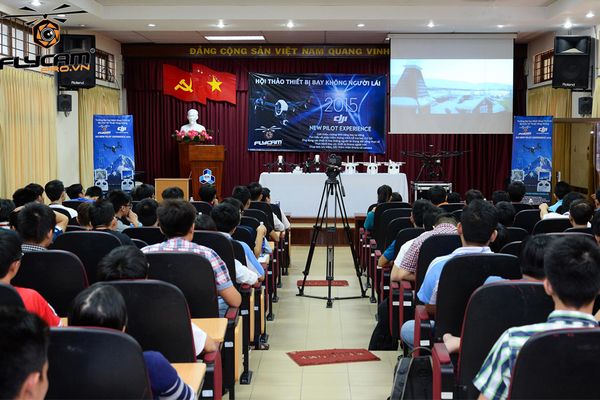 DJI Vietnam trainning new pilot | đào tạo bay an toàn cho Pilot Flycam