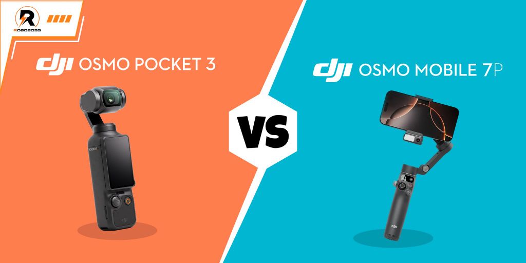 DJI Osmo Mobile 7P vs. Osmo Pocket 3 – Gimbal Nào Phù Hợp Với Nội Dung Của Bạn?