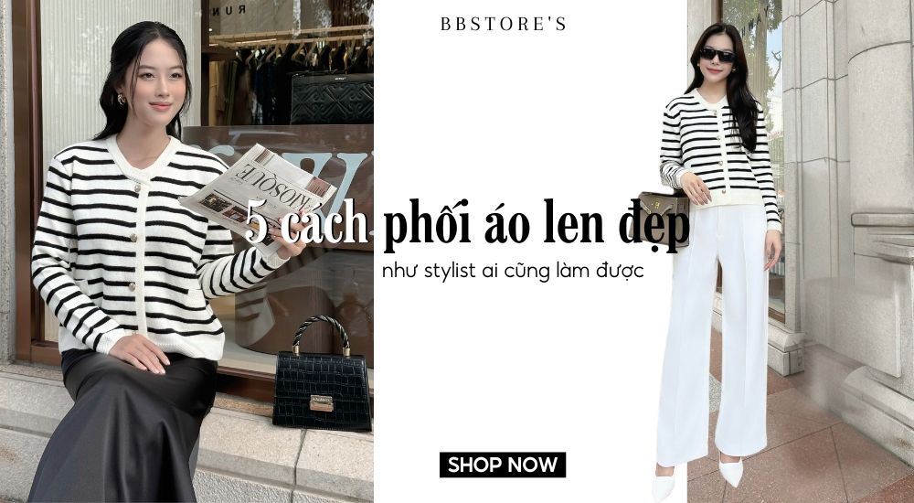 5 cách phối áo len đẹp như stylist ai cũng làm được