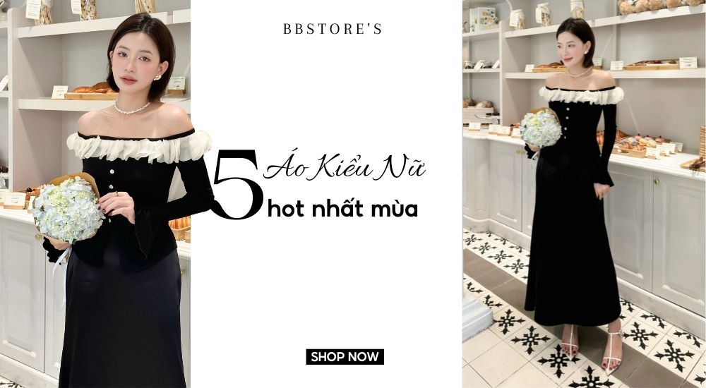 Áo kiểu nữ cho nàng tự tin: 5 mẫu