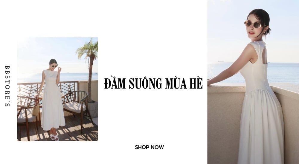 Đầm suông mùa hè: Mặc mát, giấu bụng, vẫn thời trang