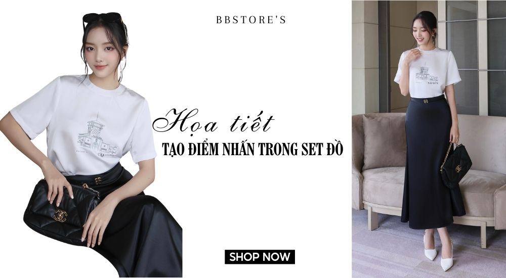 Họa tiết và nghệ thuật tạo điểm nhấn trong set đồ