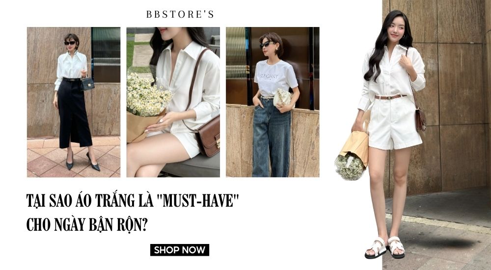 Tại sao áo trắng là