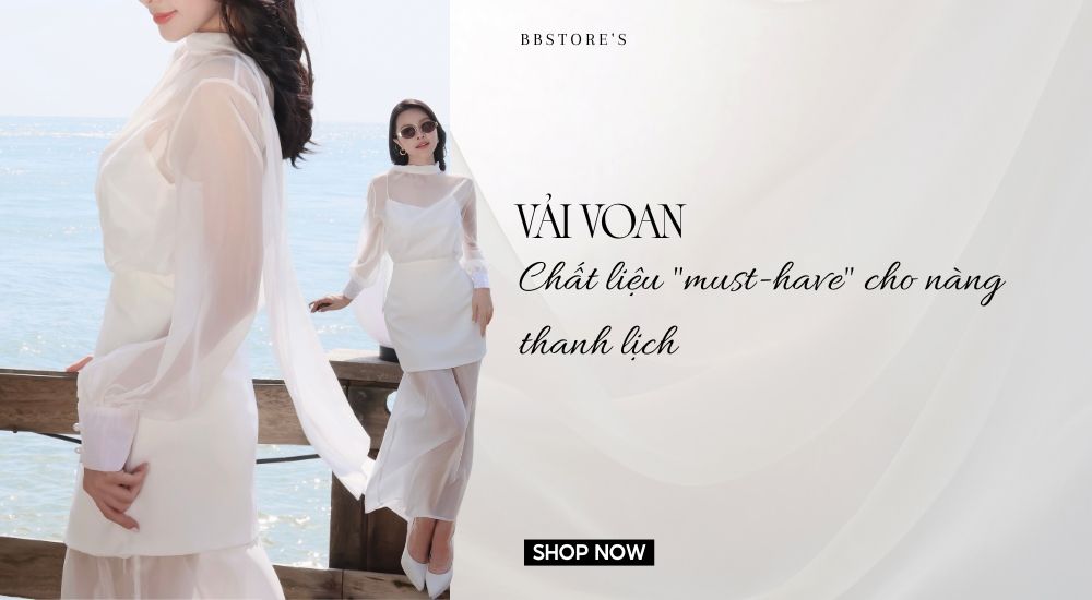 Vải voan: Chất liệu