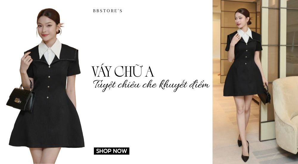 Váy chữ A hợp mọi dáng: Tuyệt chiêu che khuyết điểm thần kỳ