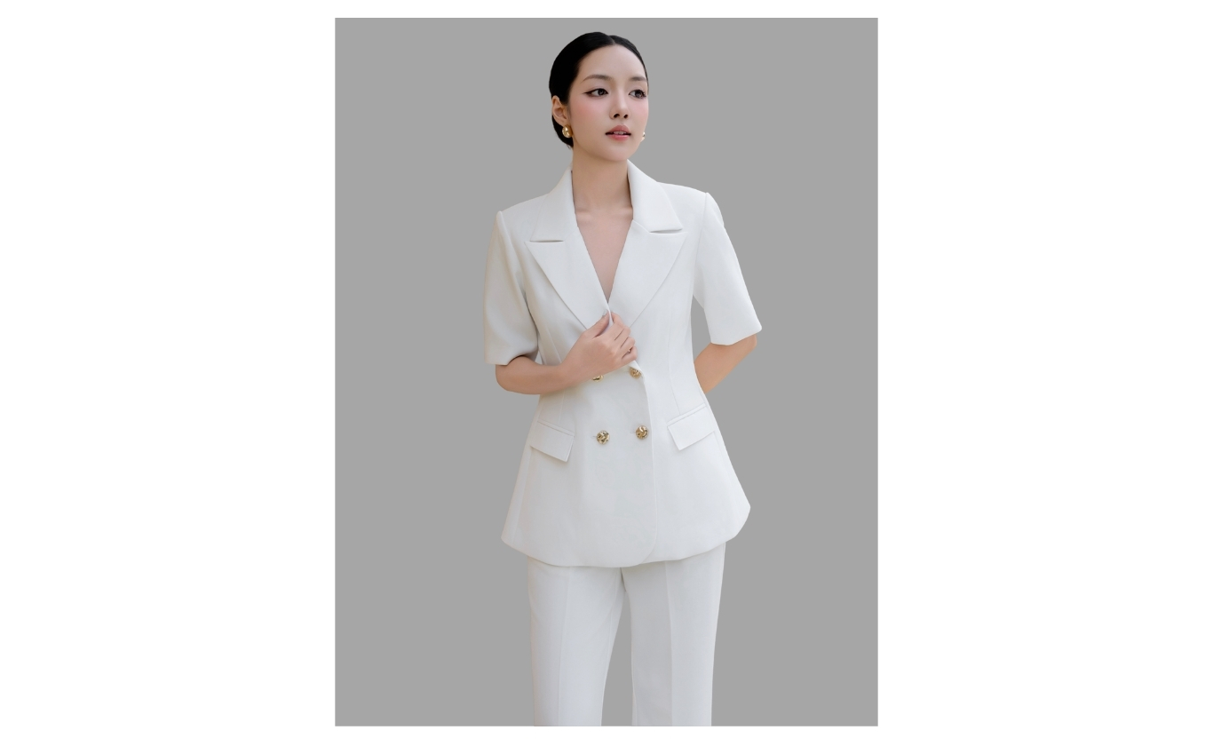 Áo blazer công sở tay ngắn A4517B - Ảnh sản phẩm