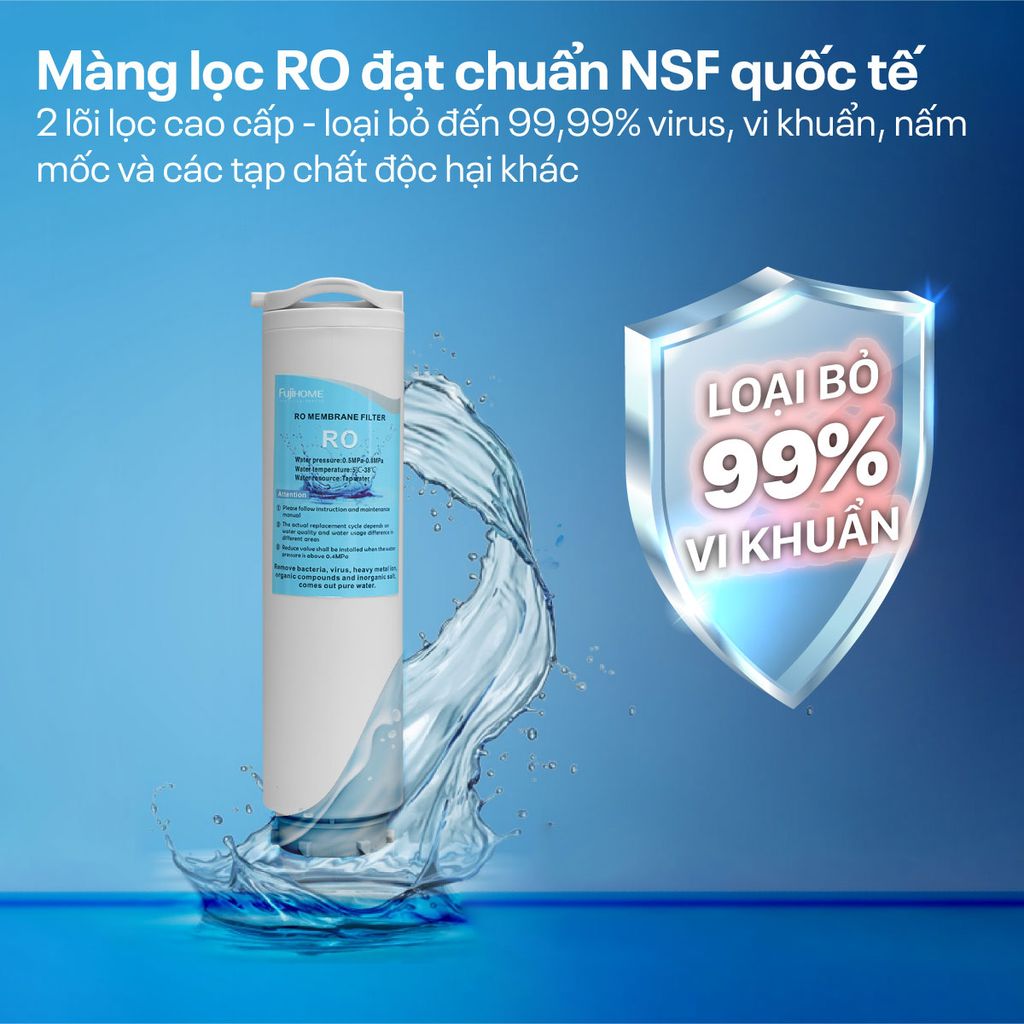 Máy Lọc Nước Fujihome WP302C - Nóng Lạnh - Phương Nam Water 4