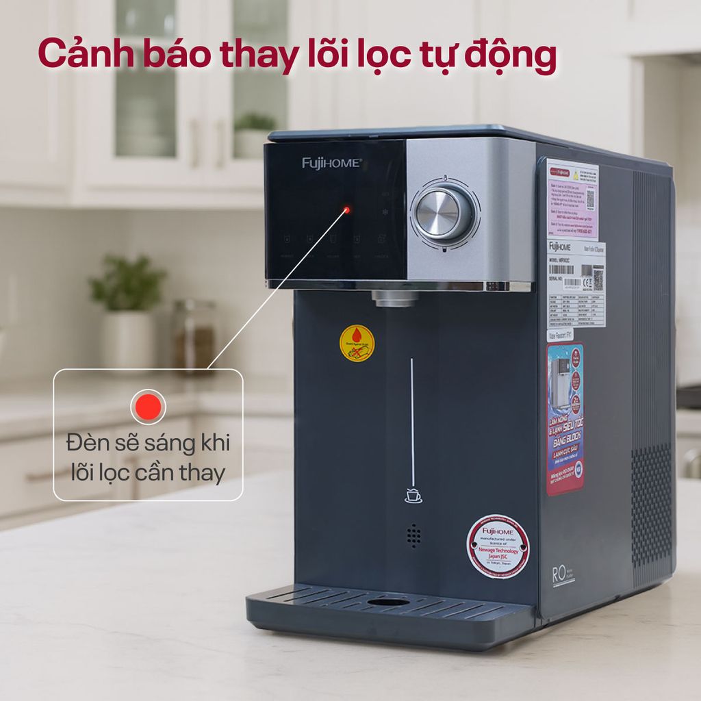 Máy Lọc Nước Fujihome WP302C - Nóng Lạnh - Phương Nam Water 8