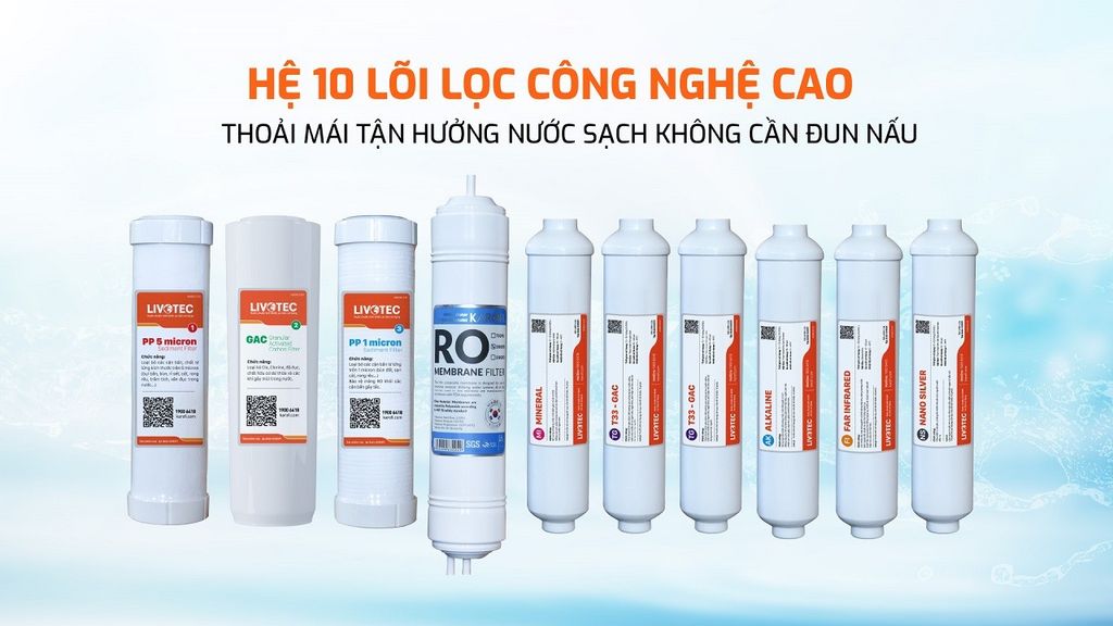 Máy Lọc Nước Nóng Lạnh Karofi Livotec 628 – Mẫu Mới 2024 - Phương Nam Water 4