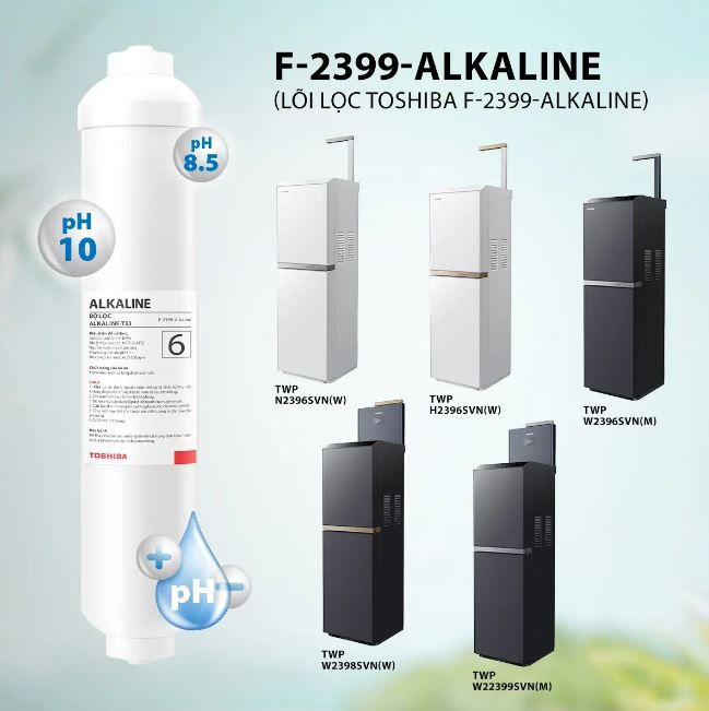 Lõi Lọc Nước Toshiba F-2399- Alkaline - Phương Nam Water 1