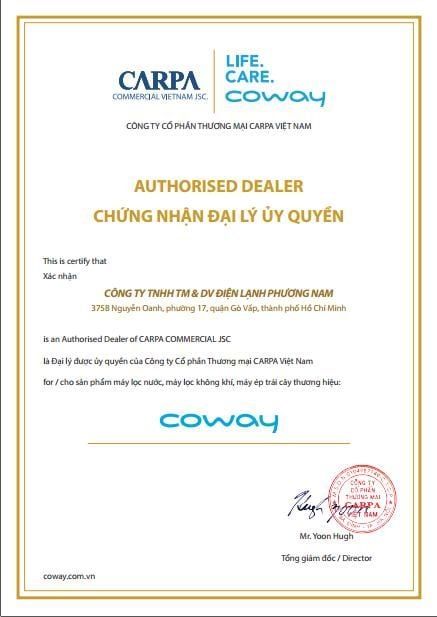 Máy lọc không khí Coway Storm AP-1516D - Phương Nam Water