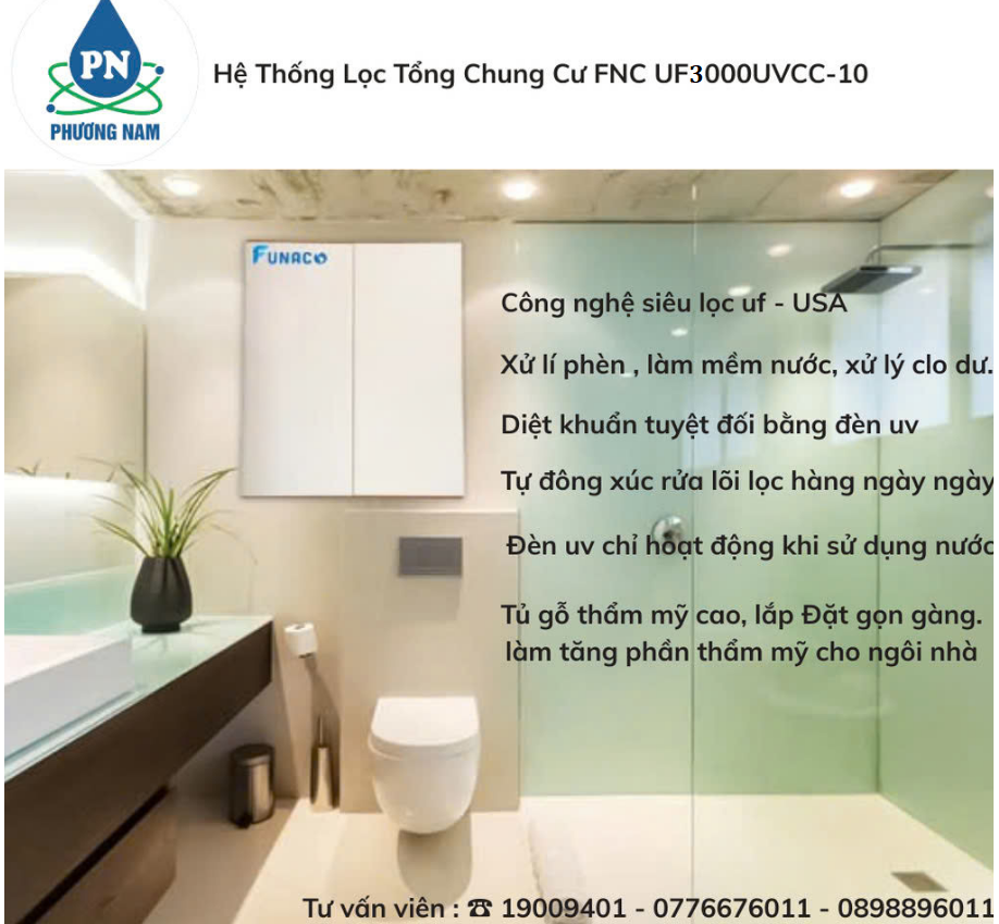 FNC UF3000UVCC-10 - Phương Nam Water 2