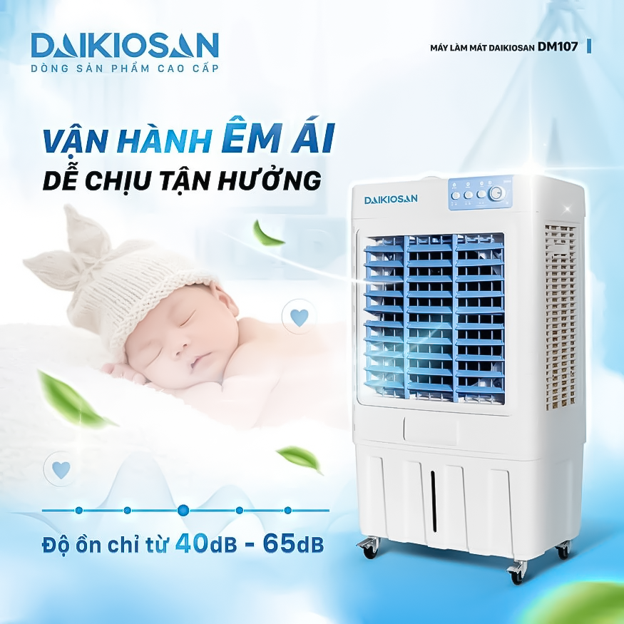 Quạt Hơi Nước Daikiosan DM107 - Phương Nam Water 8