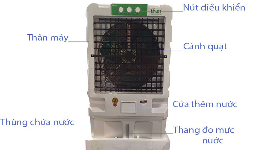 Quạt Hơi Nước IFAN - 1600A - Phương Nam Water 5