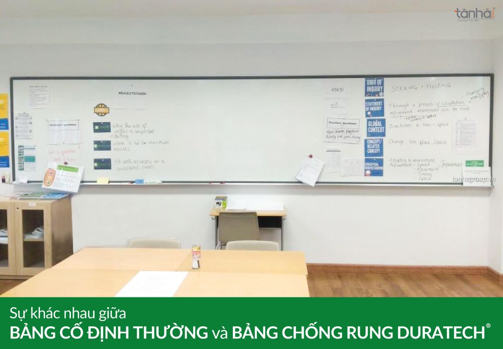 Sự Khác Nhau Giữa Bảng Cố Định Thường & Bảng Chống Rung Duratech Bảng