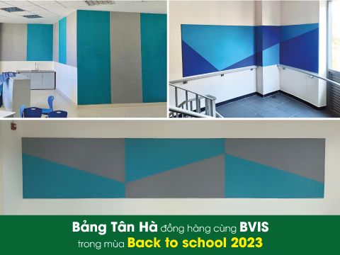 BẢNG TÂN HÀ ĐỒNG HÀNH CÙNG BVIS TRONG MÙA BACK TO SCHOOL 2023
