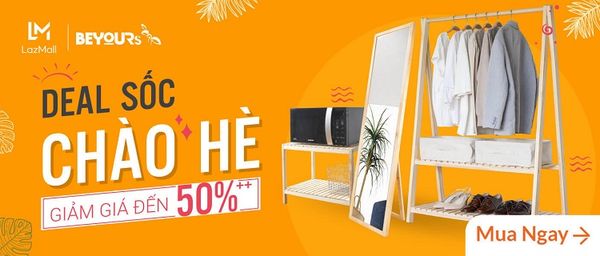 CHƯƠNG TRÌNH KHUYẾN MÃI DEAL SỐC CHÀO HÈ CÙNG LAZADA
