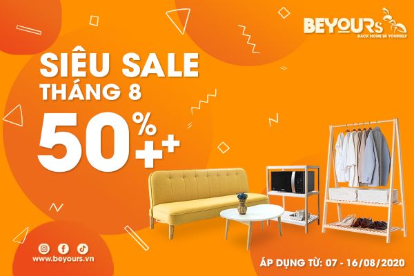 SIÊU SALE THÁNG 08/2020