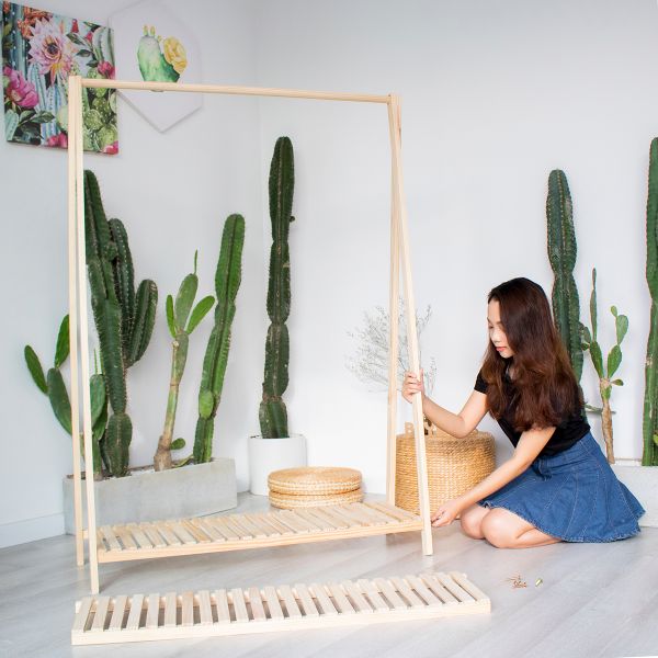 Tổng hợp 3 mẫu nội thất đơn giản, các chị em có thể tự lắp ráp tại nhà chỉ trong 5 phút