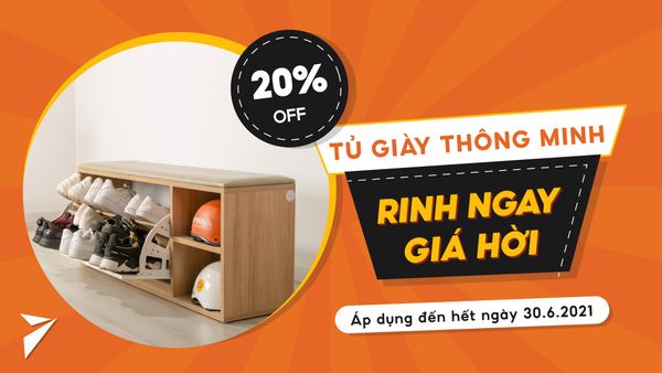 TỦ GIÀY THÔNG MINH - RINH NGAY GIÁ HỜI