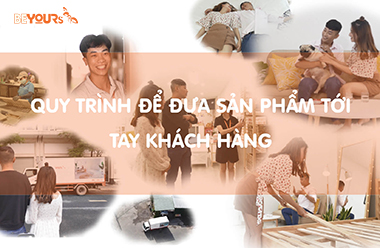 Quy trình bán hàng BEYOURs - Chuỗi nội thất & trang trí nhà cửa