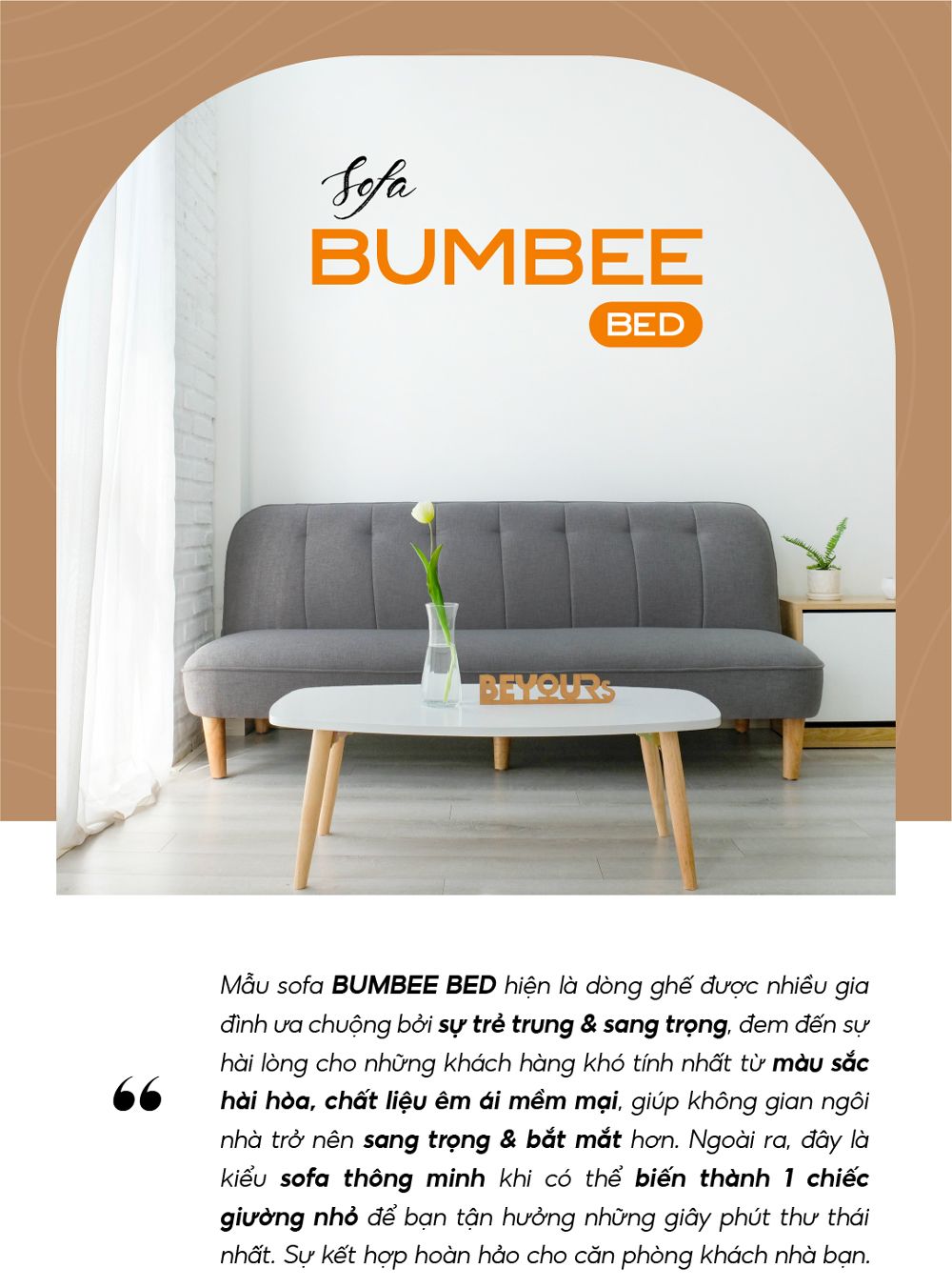 sofa bumbeebed