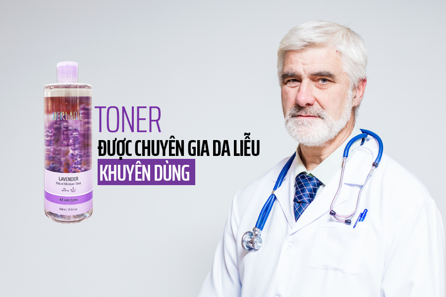 VÌ SAO TONER DERLADIE LAVENDER ĐƯỢC CÁC CHUYÊN GIA DA LIỄU ĐÁNH GIÁ CAO?