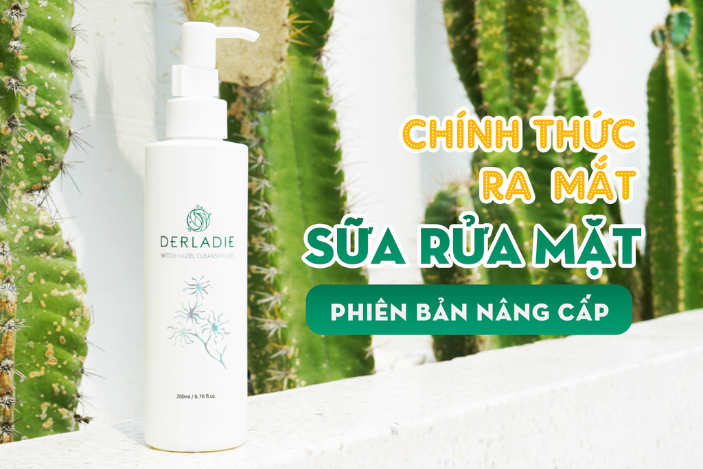 Sữa rửa mặt Derladie với phiên bản nâng cấp có gì đặc biệt