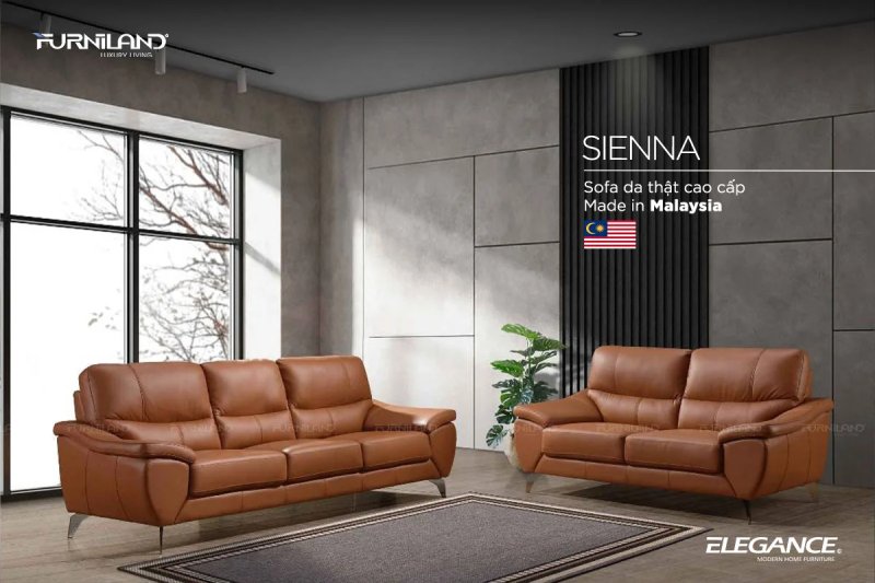 Ghế sofa da thật 100% nhập khẩu chính hãng từ Malaysia