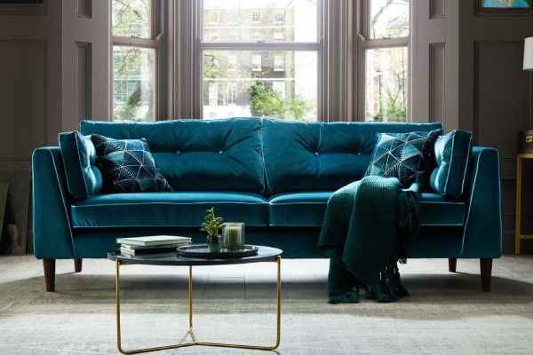 Bộ sofa phòng khách thiết kế theo phong cách Châu Âu