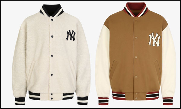 Mẫu áo khoác nam MLB bóng chày