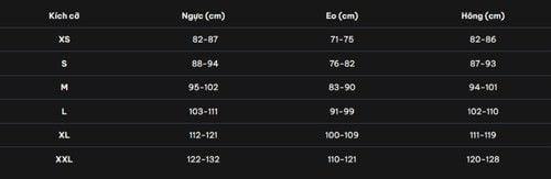 Hướng dẫn chọn size áo giữ nhiệt nam chi tiết, chính xác