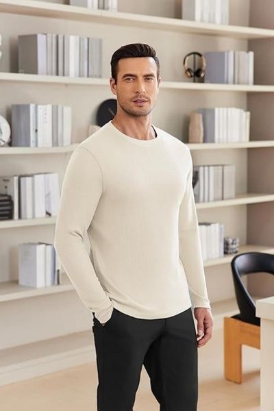 Lưu ngay 13 cách phối đồ với áo giữ nhiệt nam chuẩn đẹp, thời trang