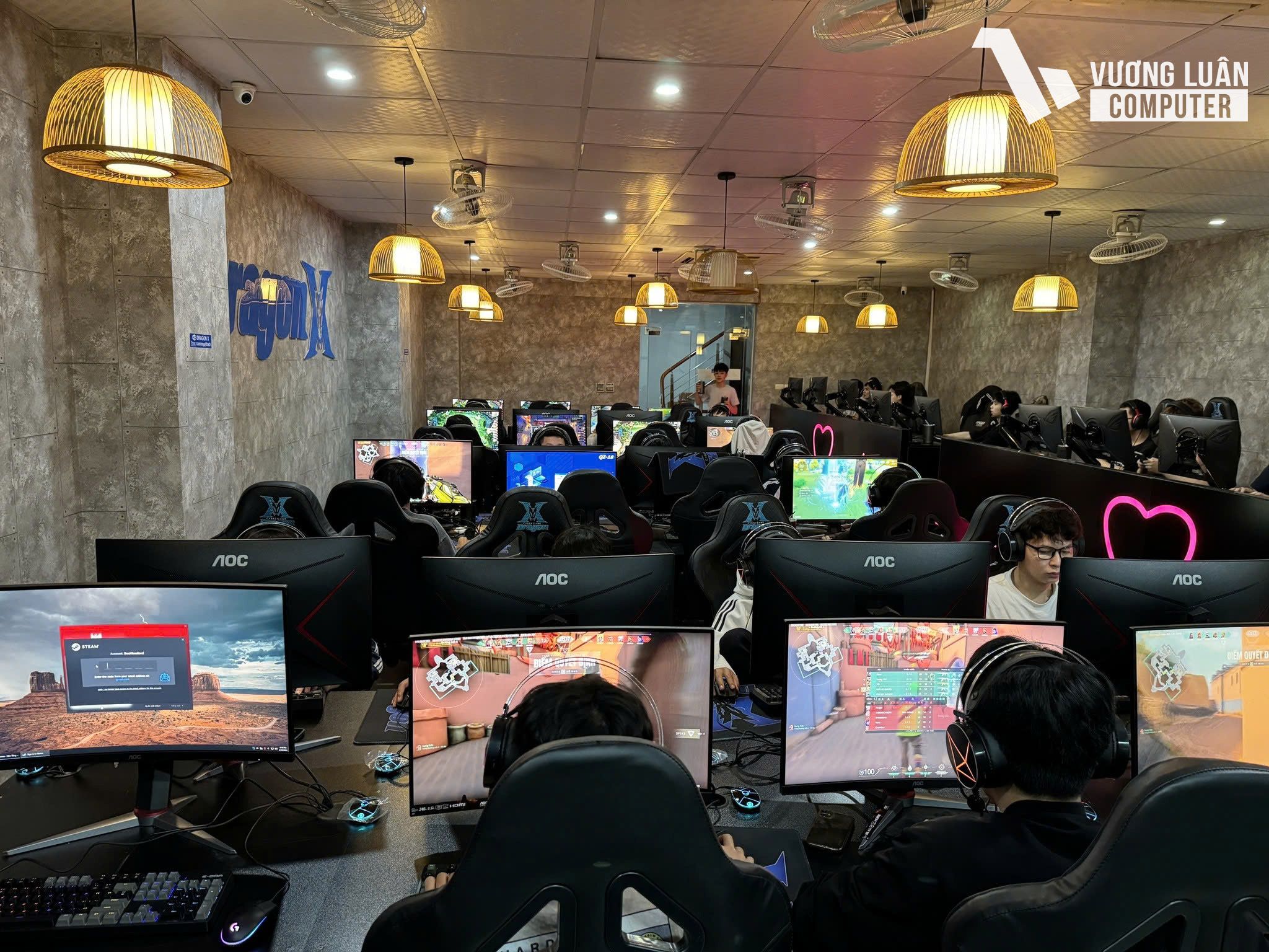 lắp đặt phòng net giá rẻ