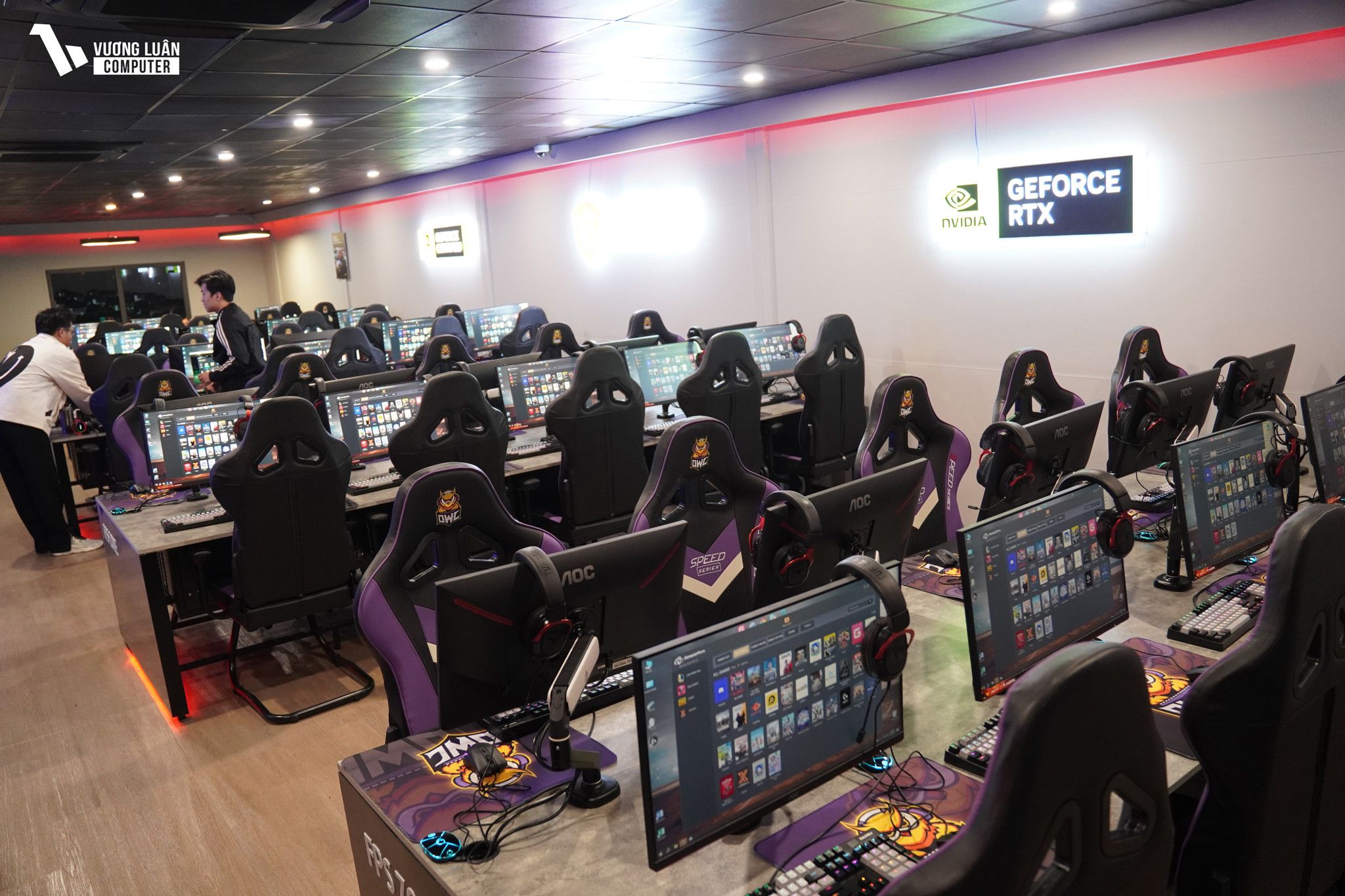 lắp đặt phòng net giá rẻ Vương Luân Computer
